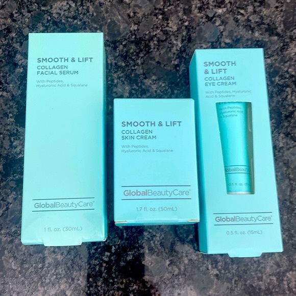 Smooth and Lyft collagen, facial serum, cream and collagen eye cream bundle - Picture 12 of 16